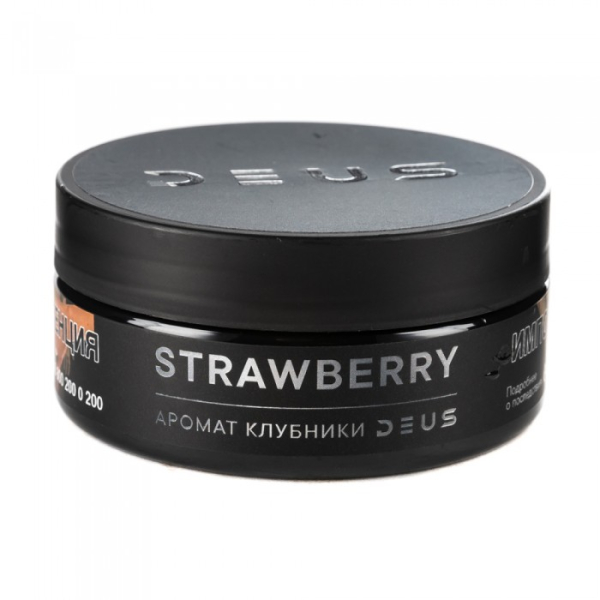 Табак Deus Strawberry (Клубника) 100 гр в Норильске