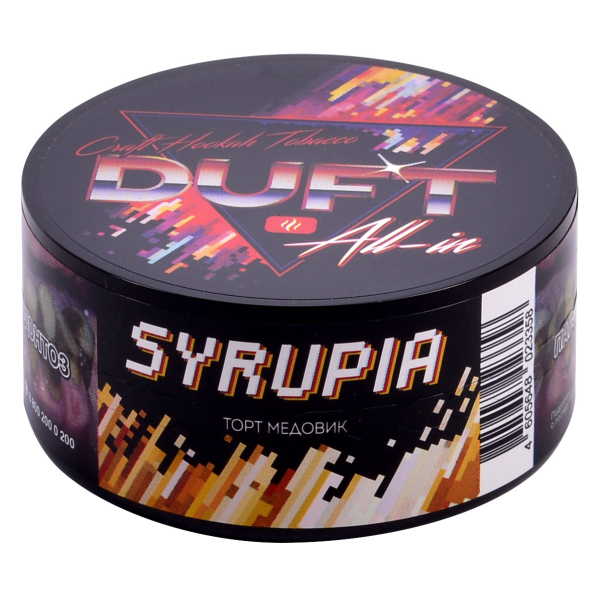 Табак Duft All-In Syrupia 25 грамм в Норильске