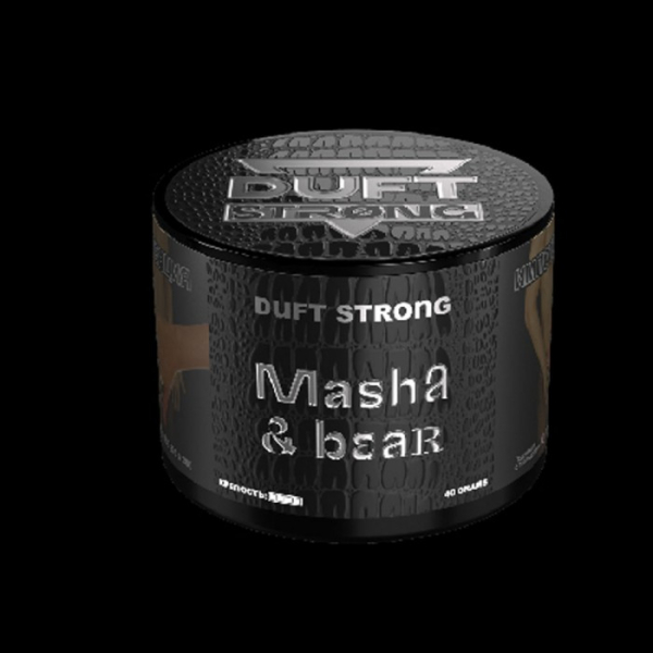 Табак Duft Strong Masha&Bear (Земляника) 40 гр в Норильске