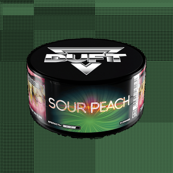 Табак Duft Sour Peach (Кислый Персик) 20 гр в Норильске