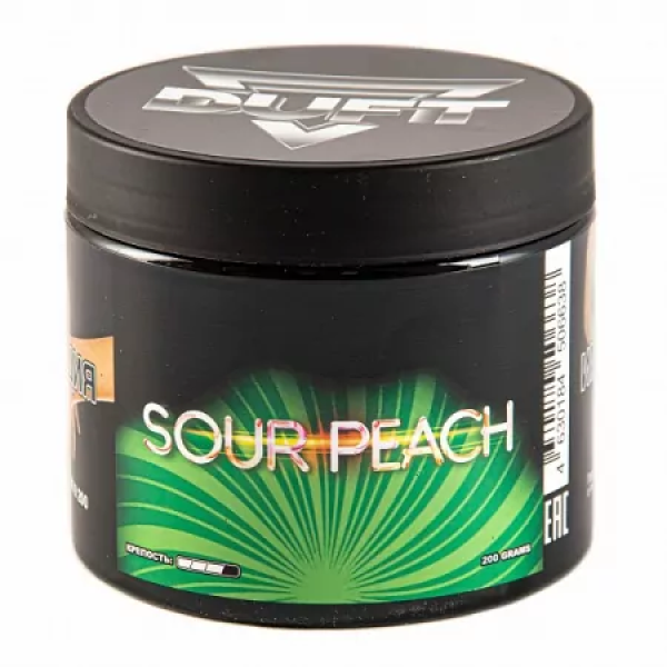 Табак Duft Sour Peach (Кислый Персик) 200 гр в Норильске