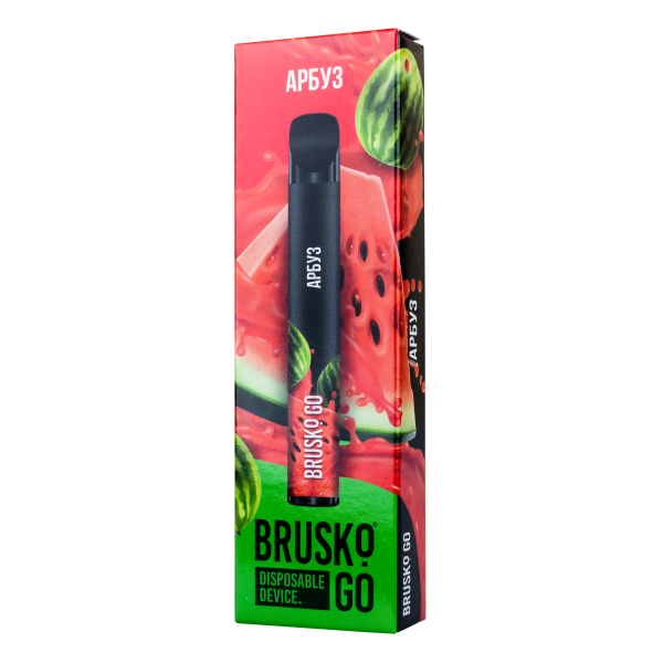 Одноразовая электронная сигарета Brusko Go Арбуз 800 затяжек в Норильске