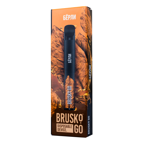 Одноразовая электронная сигарета Brusko Go Бёрли 800 затяжек в Норильске