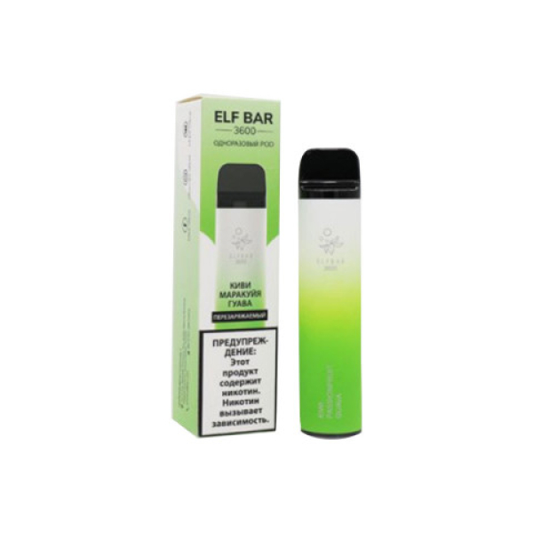 Elfbar (3600 (Киви маракуйя гуава)), 3600 тяг в Норильске