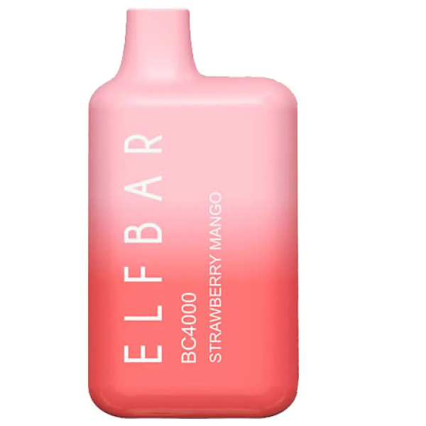 Elf Bar BC4000 Strawberry Mango (Клубника и манго), 4000 тяг в Норильске