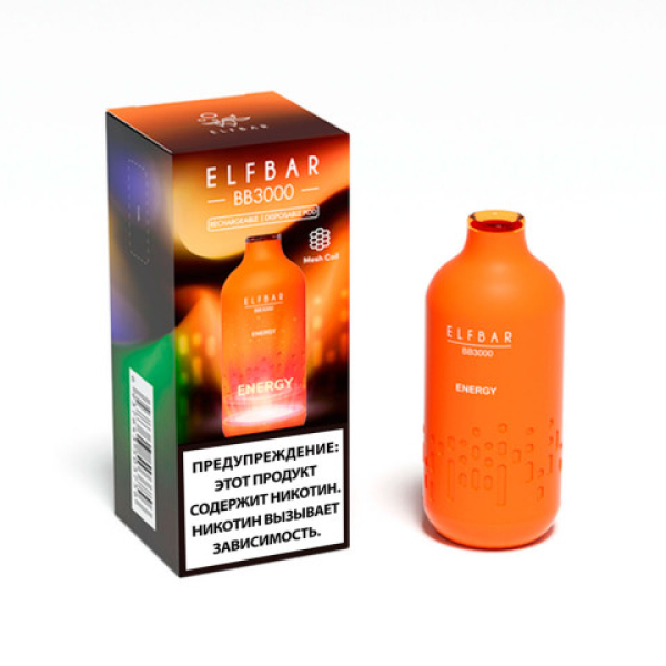 Elfbar BB3000 Энергетик, 3000 тяг в Норильске