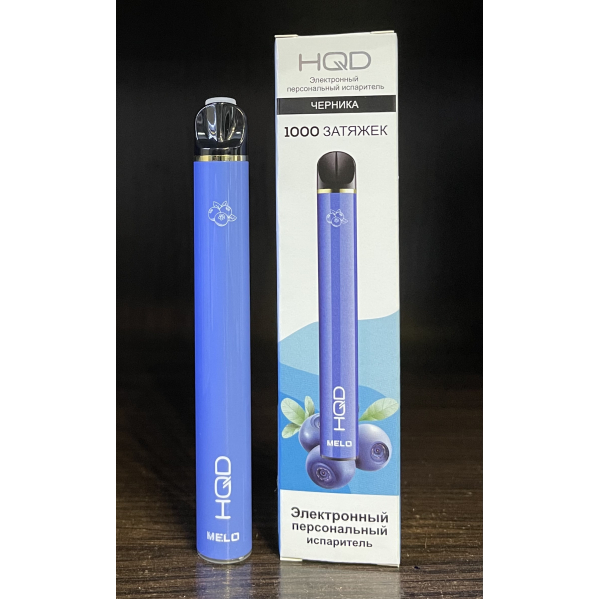 HQD melo blueberry (черника) 1000 затяжек в Норильске