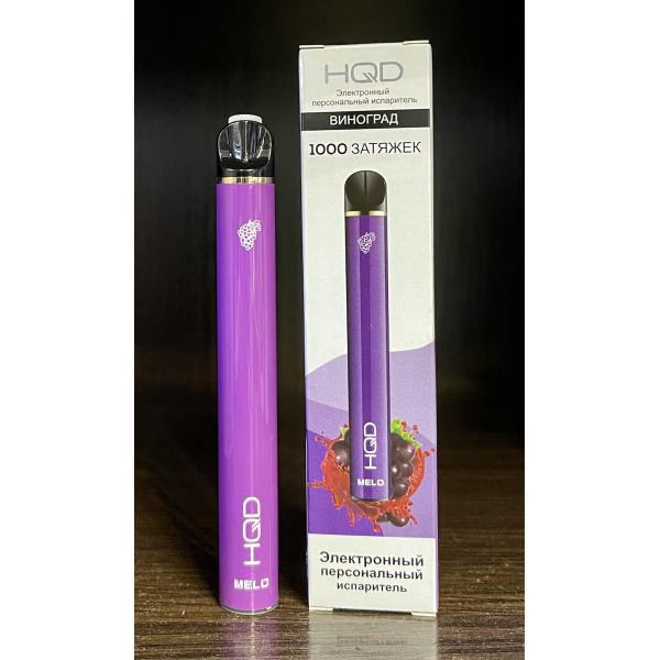 HQD melo grape (виноград) 1000 затяжек в Норильске