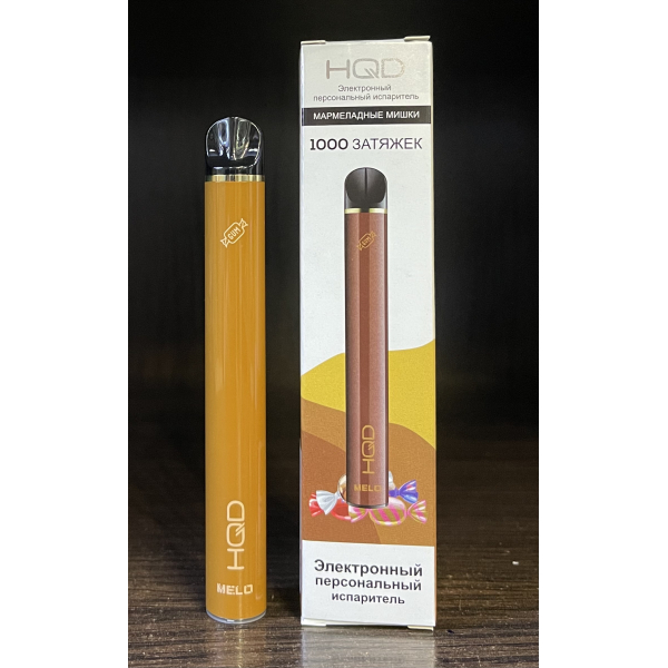 HQD melo little bear jelly (мармеладные мишки) 1000 затяжек в Норильске