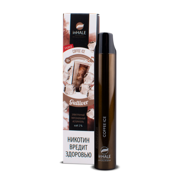 inHale Guliver Hard Coffee Ice (Кофе Со Льдом) 1500 затяжек в Норильске