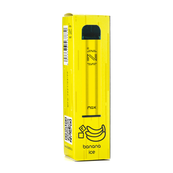 Одноразовая электронная сигарета IZI Max Banana Ice (Банан со льдом) 1600 затяжек в Норильске