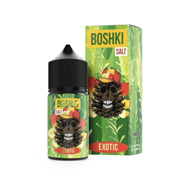 Жидкость BOSHKI Salt Exotic (Манго дыня хвоя) (30 мл, 20 мг/мл) в Норильске