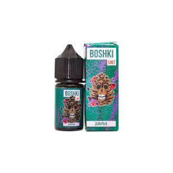 Жидкость BOSHKI Salt Добрые (Мороженное хвоя ягоды) (30 мл, 20 мг/мл) в Норильске