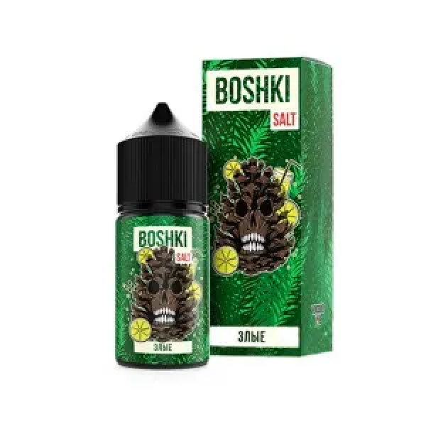 Жидкость BOSHKI Salt Злые (Лимонад ягоды хвоя) (30 мл, 20 мг/мл) в Норильске
