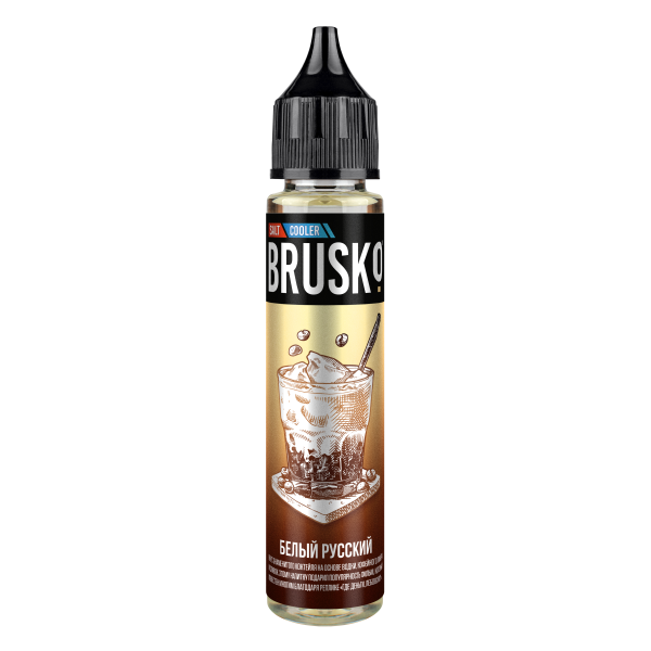 Жидкость Brusko Salt  Белый Русский 30 мл в Норильске