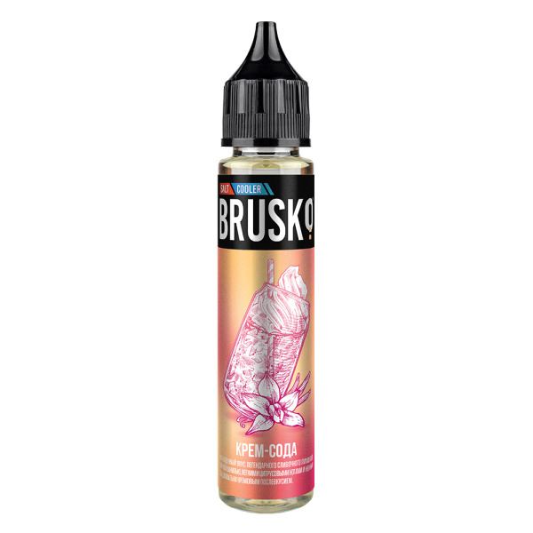 Жидкость Brusko Salt  Крем Сода 30 мл в Норильске