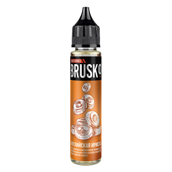 Жидкость Brusko Salt Английская Ириска 30 мл в Норильске