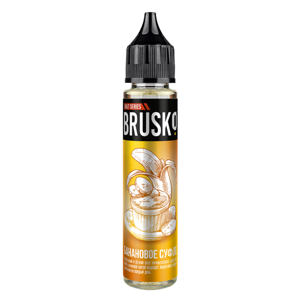 Жидкость Brusko Salt Банановое Суфле 30 мл в Норильске