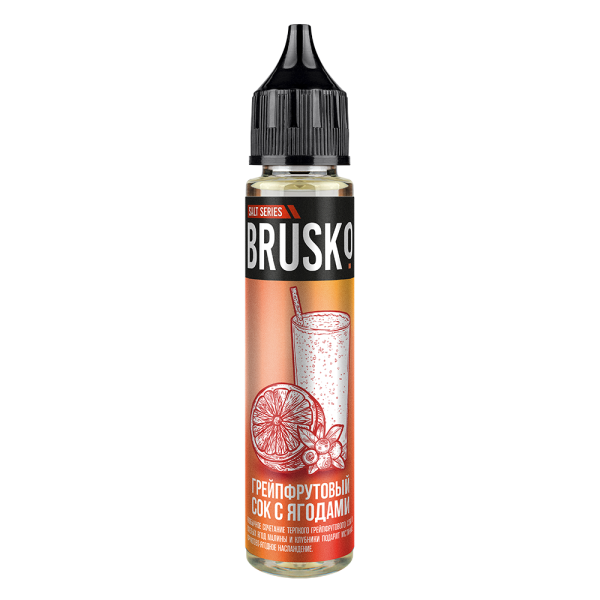 Жидкость Brusko Salt Грейпфрутовый Сок С Ягодами 30 мл в Норильске