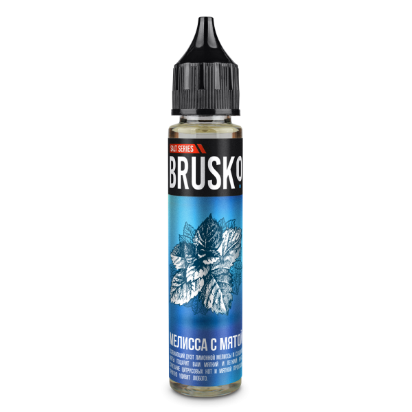Жидкость Brusko Salt Мелиса С Мятой 30 мл в Норильске