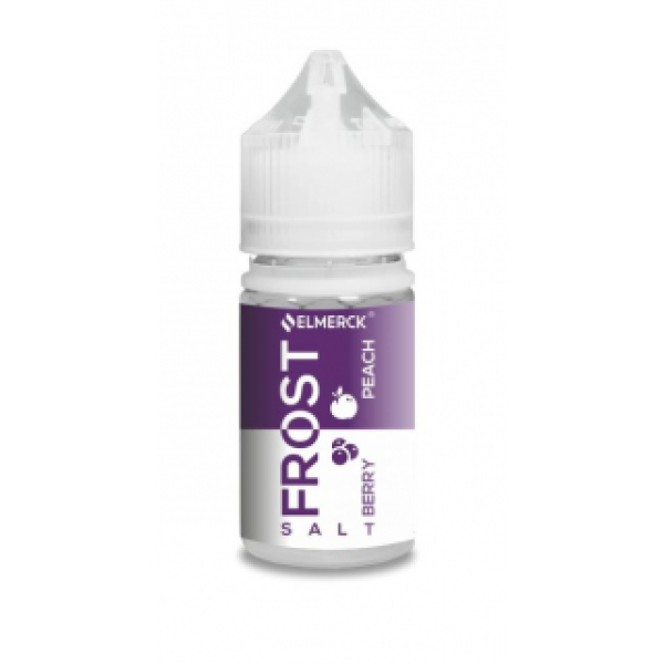 Жидкость Frost Salt Berry Peach (Персик С Черникой) (30 мл, 20 мг/мл) в Норильске