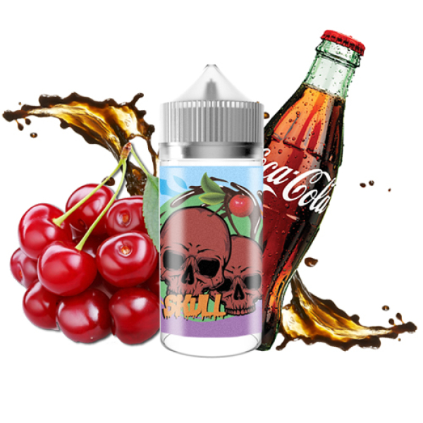 Жидкость SKULL Cherry Cola (Вишня Ледяная кола) (100 мл, 0 мг/мл) в Норильске