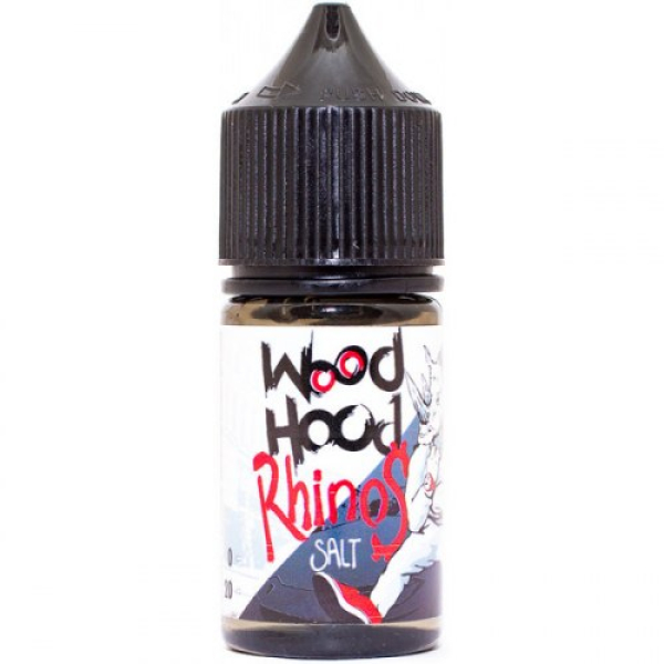 Жидкость Wood Hood Rhinos (Клубника Киви Лимон Лед) (30 мл, 20 мг/мл) в Норильске