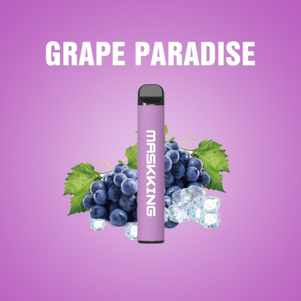 Одноразовая электронная сигарета Maskking High Pro Grape Paradise (Виноградный Рай) 1000 затяжек в Норильске