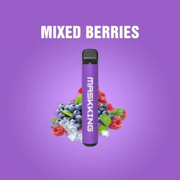 Одноразовая электронная сигарета Maskking High Pro Mixed Berries (Ягодный Рай) 1000 затяжек в Норильске