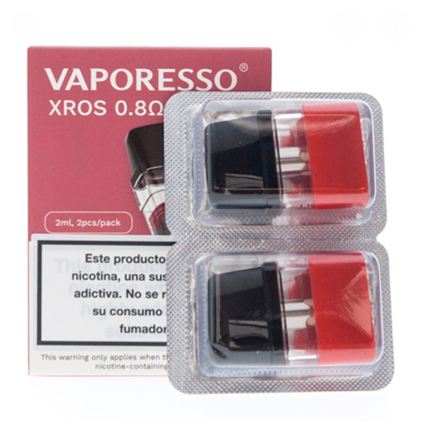 Упаковка картриджей Vaporesso XROS Series 0.8 ohm Pod 2 ml (в упаковке 2 шт) в Норильске