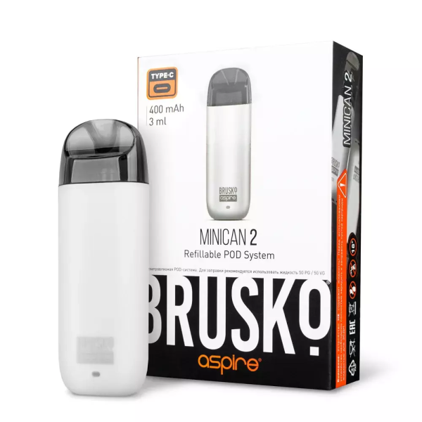 Brusko MINICAN 2 (400 мАч, Белый) в Норильске