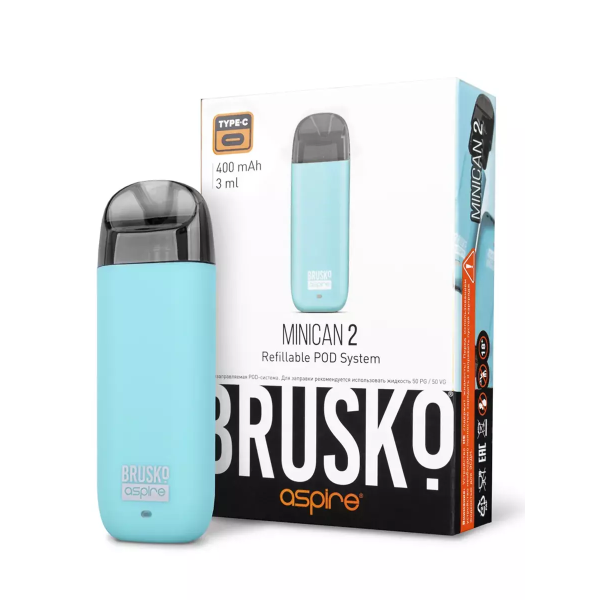 Brusko MINICAN 2 (400 мАч, Бирюзовый) в Норильске