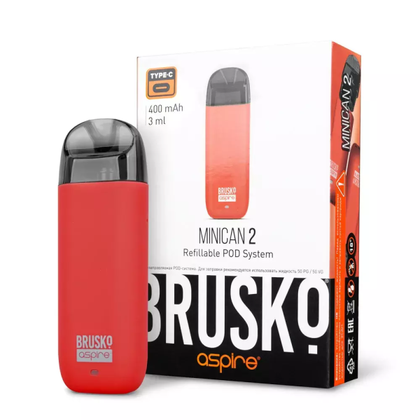 Brusko MINICAN 2 (400 мАч, Красный) в Норильске