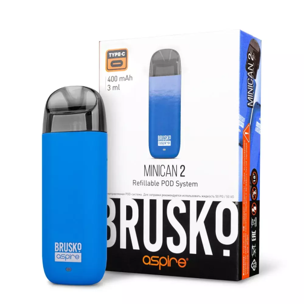 Brusko MINICAN 2 (400 мАч, Синий) в Норильске