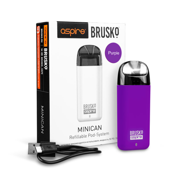 Brusko MINICAN 2 (400 мАч, Фиолетовый) в Норильске