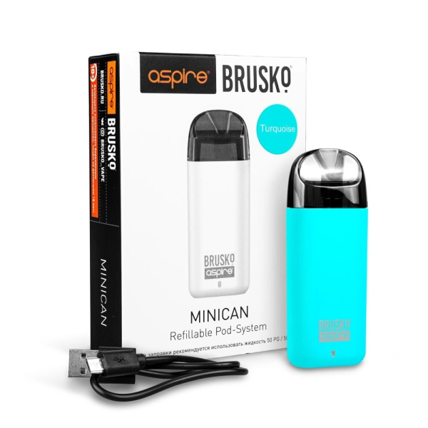 Brusko MINICAN plus (850 мАч, Бирюзовый) в Норильске