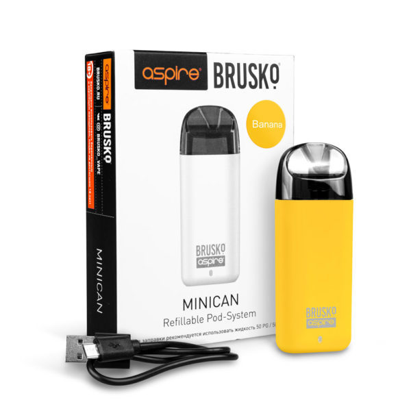 Brusko MINICAN plus (850 мАч, Желтый) в Норильске