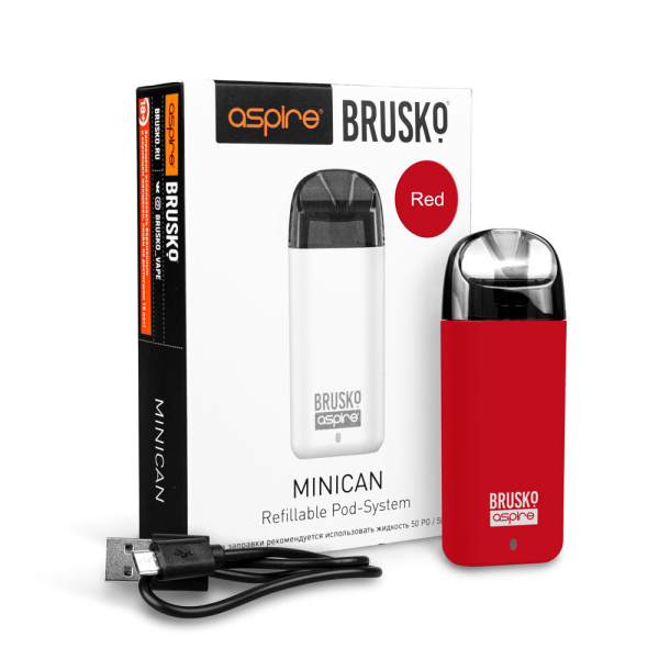 Brusko MINICAN plus (850 мАч, Красный) в Норильске