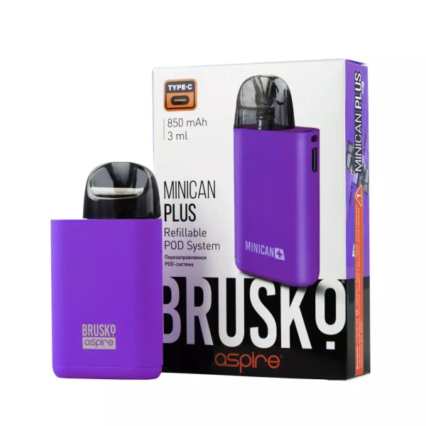 Brusko MINICAN plus (850 мАч, Фиолетовый) в Норильске