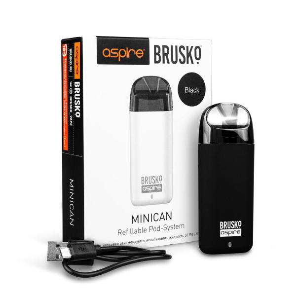Brusko MINICAN plus (850 мАч, Черный) в Норильске