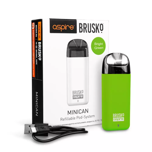 Brusko MINICAN (350 мАч, Зеленый) в Норильске