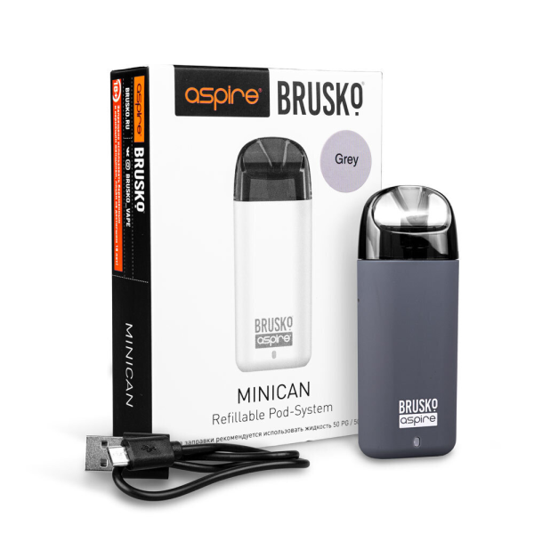 Brusko MINICAN (350 мАч, Серый) в Норильске