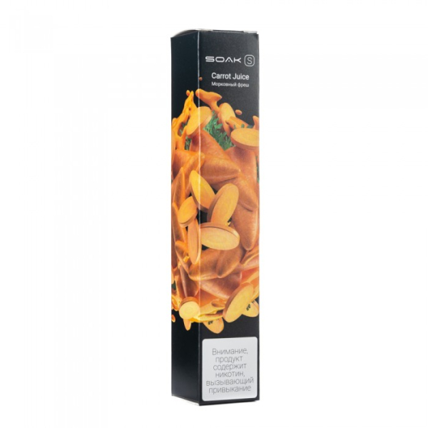 SOAK S Carrot Juice (Морковный фреш), 2500 тяг в Норильске