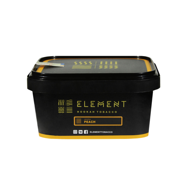Табак Element Peach Земля 200 грамм в Норильске