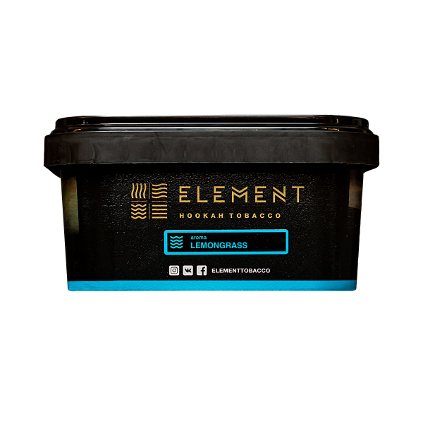 Табак Element Water Lemongrass 200 грамм в Норильске