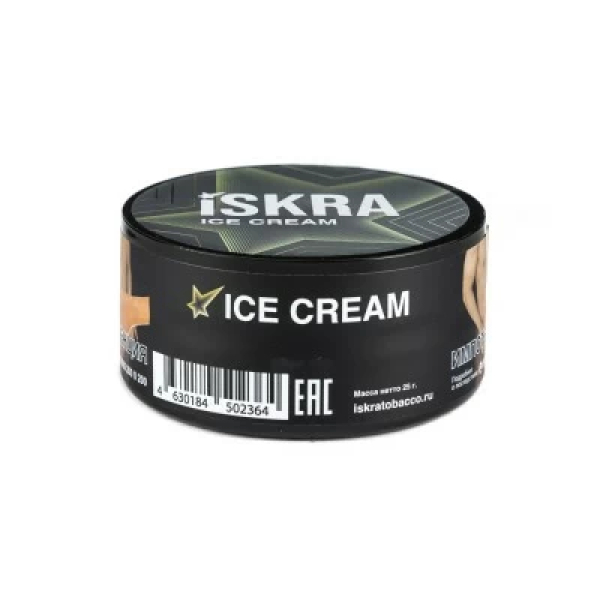 Табак Iskra Ice Cream (Сливочное мороженое) 25 гр в Норильске