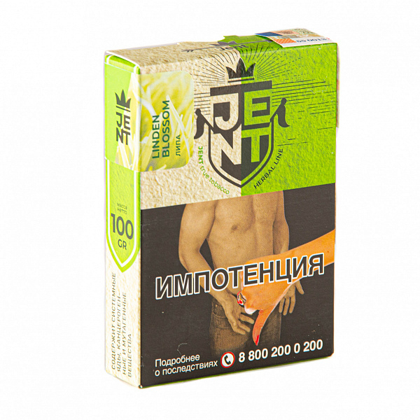 Табак Jent Herbal Linden Blossom (Липа) 100 гр в Норильске