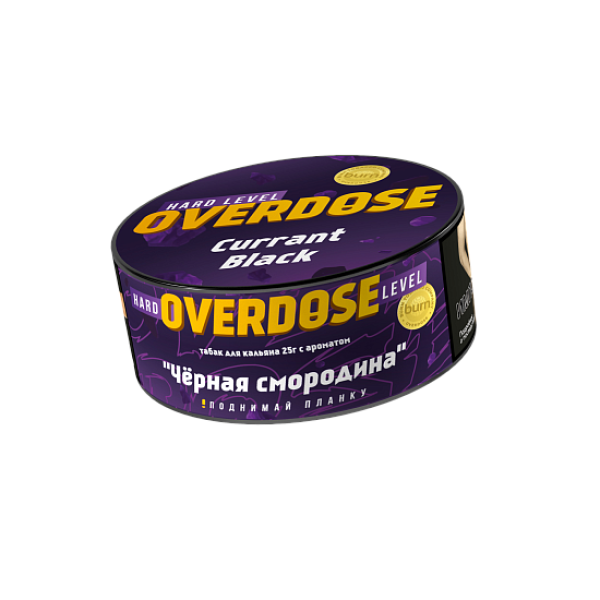 Табак OVERDOSE CURRANT BLACK 25 гр в Норильске