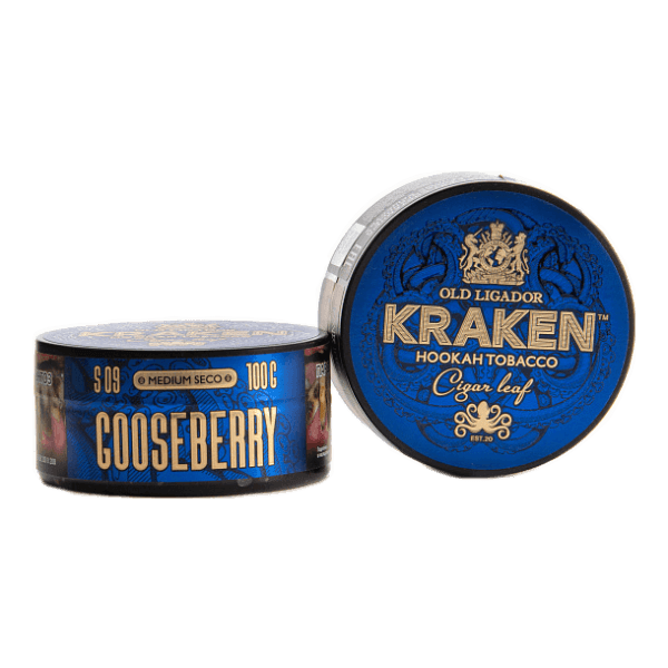 Табак Kraken Medium Seco Goozeberry (Крыжовник) 100 гр в Норильске