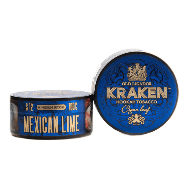 Табак Kraken Medium Seco Mexican lime (Мексиканский лайм) 100 гр в Норильске